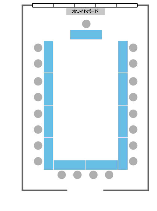 小会議室コの字式