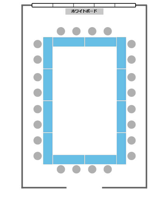 小会議室ロの字式